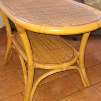 Tavolino in giunco 