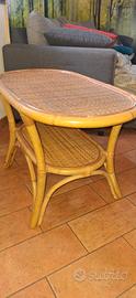 Tavolino in giunco 