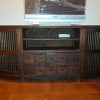 Mobile etnico originale indonesiano teak salotto 