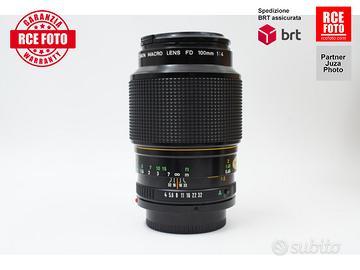 Canon FD 100 F4 Macro