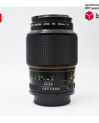 Canon FD 100 F4 Macro
