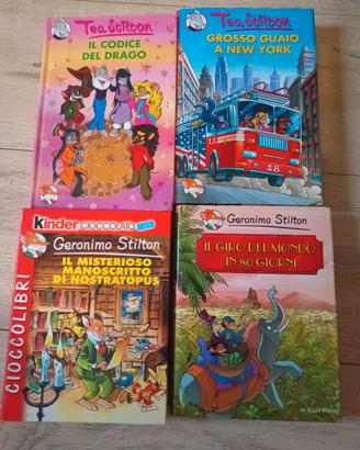 📚 Lotto libri bambini Geronimo Stilton + Tea Stil