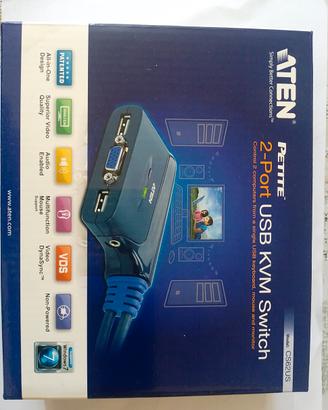 KVM Switch 2-Port USB ATEN