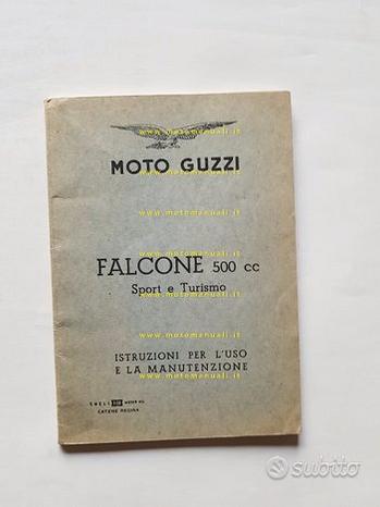 Moto Guzzi Falcone 500 Sport-Turismo 1963 manuale