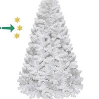 ALBERO DI NATALE REALISTICO BIANCO 180 CM
