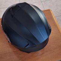 Casco Moto Modulare Doppia visiera nero opaco Acer