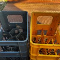 100 Cassette portabottiglie a  6 o 8 posti
