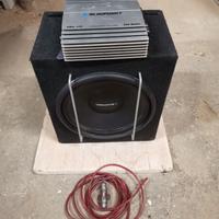 Amplificatore + subwoofer