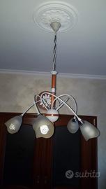 lampadario a 5 luci
