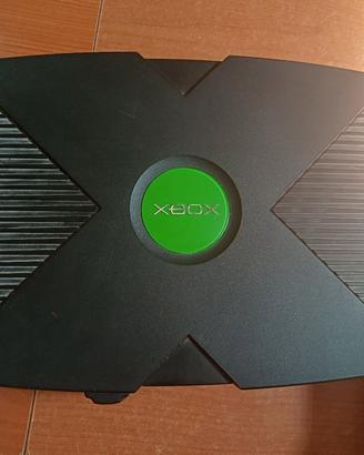 Xbox classic completa di pad e cavi