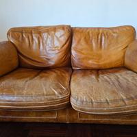 Divano in pelle 2 posti