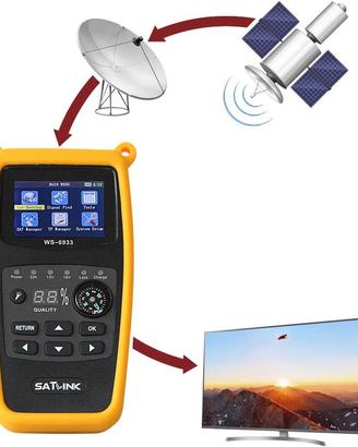 Satlink WS-6933 - Misuratore satellitare