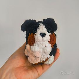 Pupazzo cagnolino Bavaro del Bernese