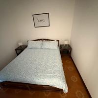 Letto matrimoniale 2 comodini in bambu