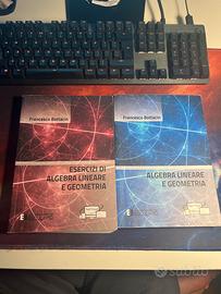 Libri algebra Bottacin (teoria+esercizi)