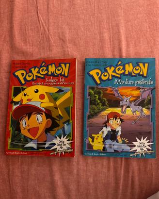 Pokemon  libri vol 1 e 3