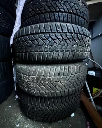 Cerchi originali Fiat 16 con gomme da neve