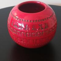 Bitossi Vaso Rosso Anni '60