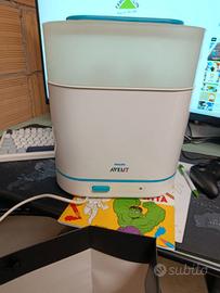Sterilizzatore avent Philips doppio scomparto.