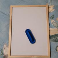 Lavagna bianca con cancellino