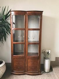 VETRINETTA IN LEGNO PIUMA DI NOCE DA ESPOSIZIONE