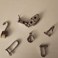 Grilli-Carrucole inox per deriva/vela