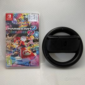 Mario Kart 8 Deluxe Switch Gioco con Volante