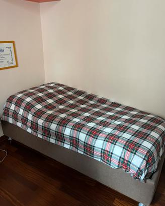 Letto singolo Oggioni (85x190) + Materasso Memory
