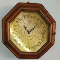 vecchio Orologio da parete con vano apribile