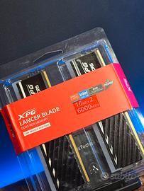 xpg lancer blade ram ddr5 32gb 6000mhz rgb