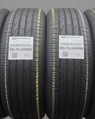 4 Pneumatici 205/60 R16 Hankook Ventus Prime 3