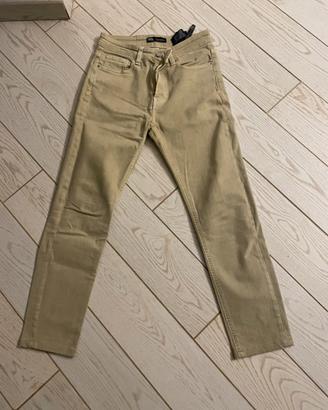 Jeans Zara uomo beige eur 38