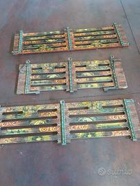 Set di sponde dipinte a mano per ape 601/703