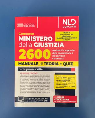 Manuale concorsi pubblici Ministero Giustizia
