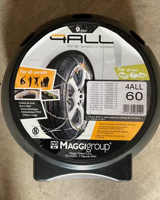 Catene da neve Maggi 4ALL 60 – 9 mm con valigetta