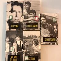 5 VHS di film d'autore della serie Unità e Ricordi