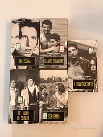 5 VHS di film d'autore della serie Unità e Ricordi
