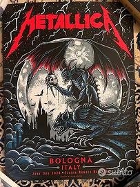 METALLICA M72 WT - Pop Up Poster Bologna Numbered