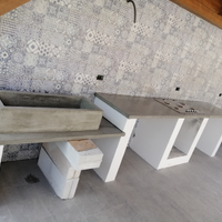 Cucine esterne pietra