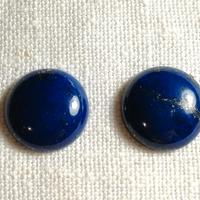 Coppia di cabochon in Lapislazzuli 