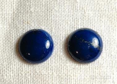 Coppia di cabochon in Lapislazzuli 