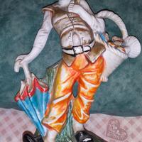 statuetta in ceramica 