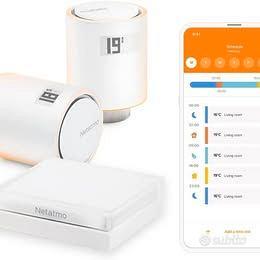 NETATMO termostato con 5 valvole termostatiche wif