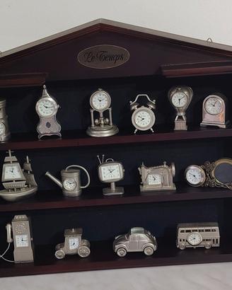 collezione di mini orologi Le Temps