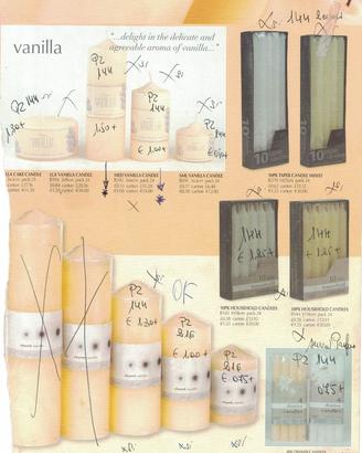 CANDELE PER CANDELABRI DA CM 18