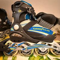 3 paia di pattini in linea unisex