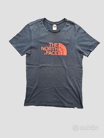 The North Face t-shirt uomo blu navy tg M cotone