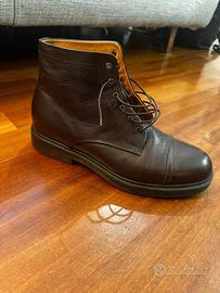 SCARPA UOMO STIVALETTO PELLE