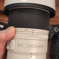 Obbiettivo Sony E 100-400 F4.5/5.6 G Master OSS 