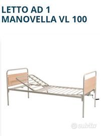 letto ospedaliero/ortopedico con sponde di conteni